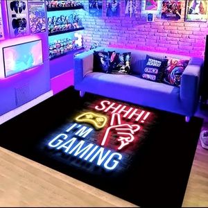3D Game Carpet, Non-slip Floor Mat For Living Room Bedroom, Game